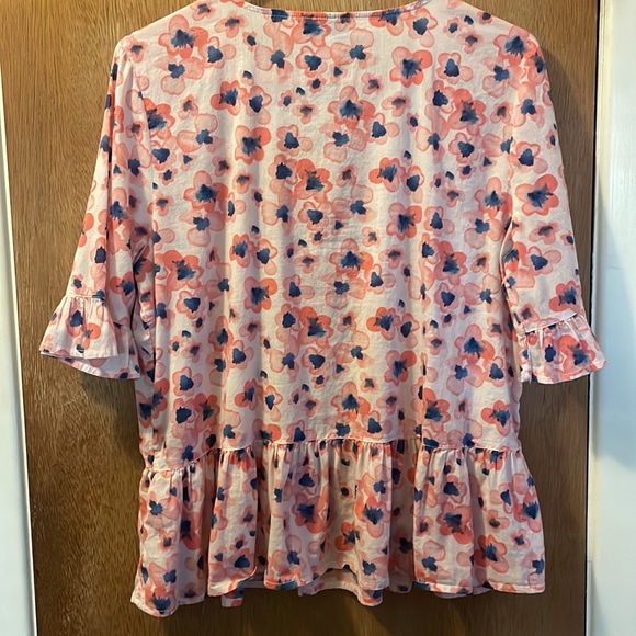 Roebuck & Co. Heritage Supply Company Woman’s Top Sz L/G - Picture 2 of 8